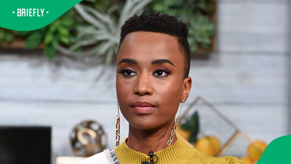 Zozibini Tunzi sparks pregnancy rumours with SAFTAs photos Zozibini Tunzi sparks pregnancy rumours with SAFTAs photos