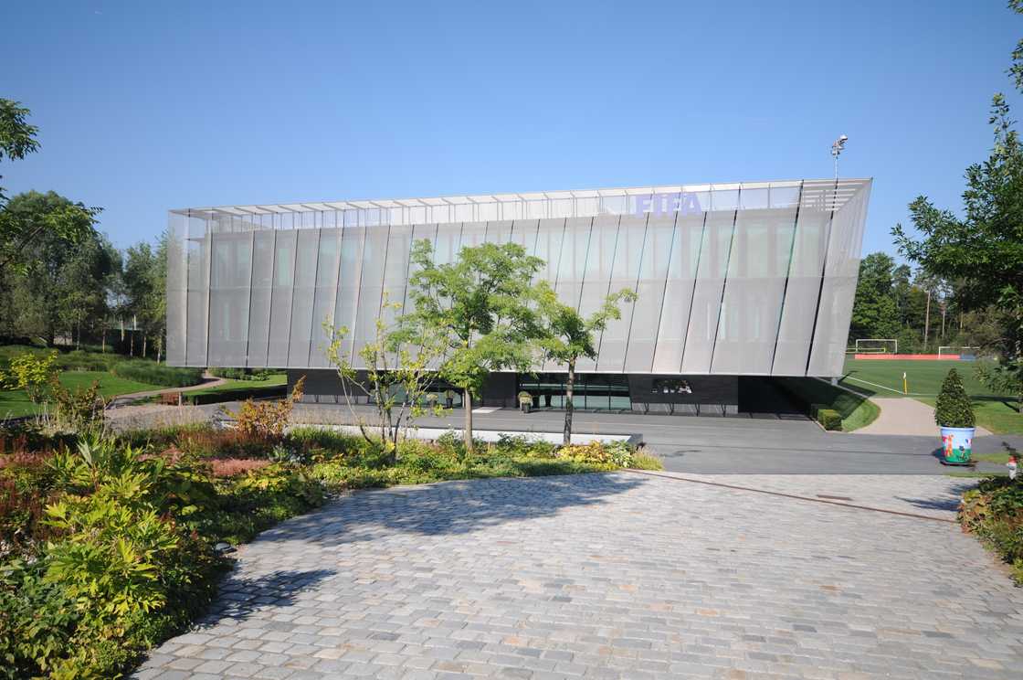 The global headquarters of FIFA The global headquarters of FIFA