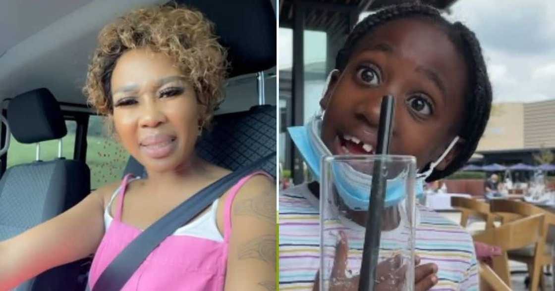 Dineo Ranaka, video, daughter, 9, dating advice