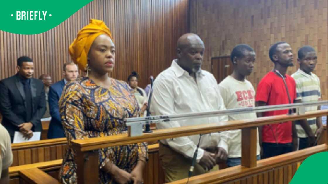 The group was arrested in December by the Directorate for Priority Crime Investigation, known as the Hawks. The group was arrested in December by the Directorate for Priority Crime Investigation, known as the Hawks.