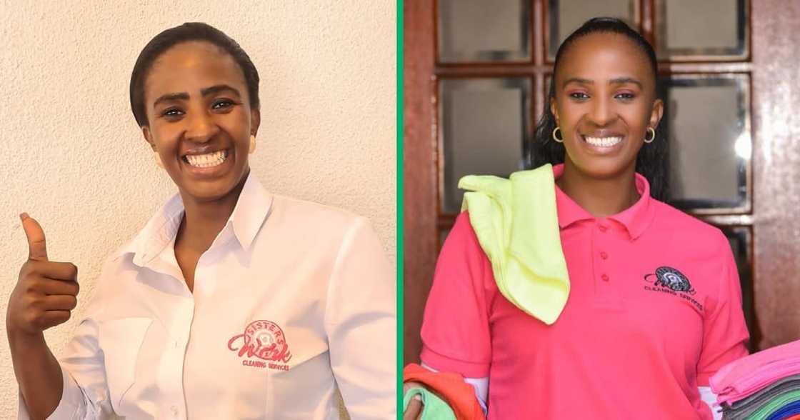 Mbali Nhlapho has become a cleaning sensation with her social media cleaning hacks Mbali Nhlapho has become a cleaning sensation with her social media cleaning hacks