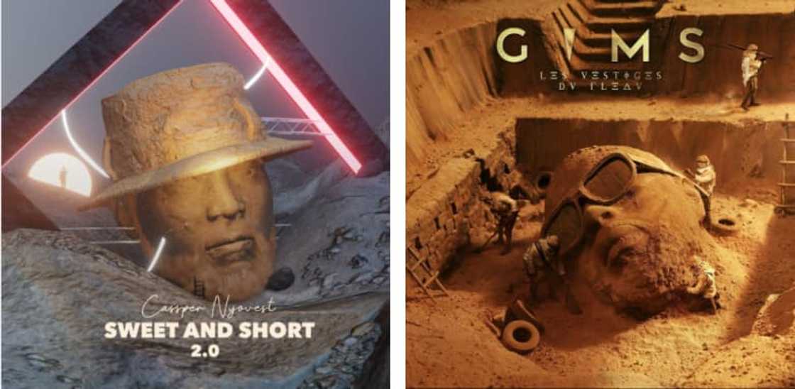 Cassper Nyovest accused of stealing French rappers album cover Cassper Nyovest accused of stealing French rappers album cover