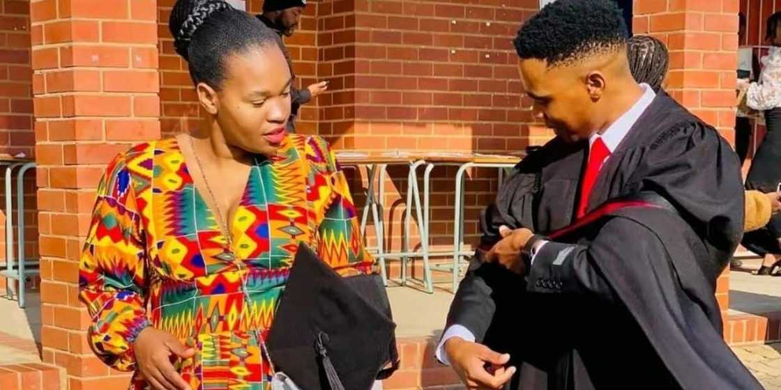 A graduate honoured his supportive sister on TikTok A graduate honoured his supportive sister on TikTok