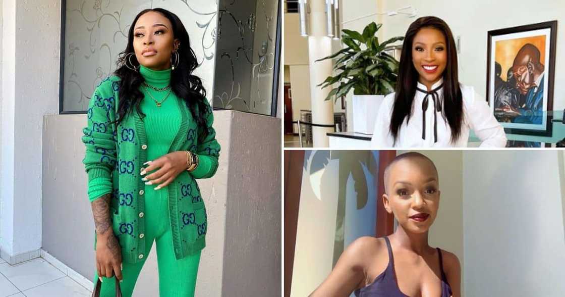 Pearl Modiadie, DJ Zinhle, Nandi Madida, Father's Day Pearl Modiadie, DJ Zinhle, Nandi Madida, Father's Day