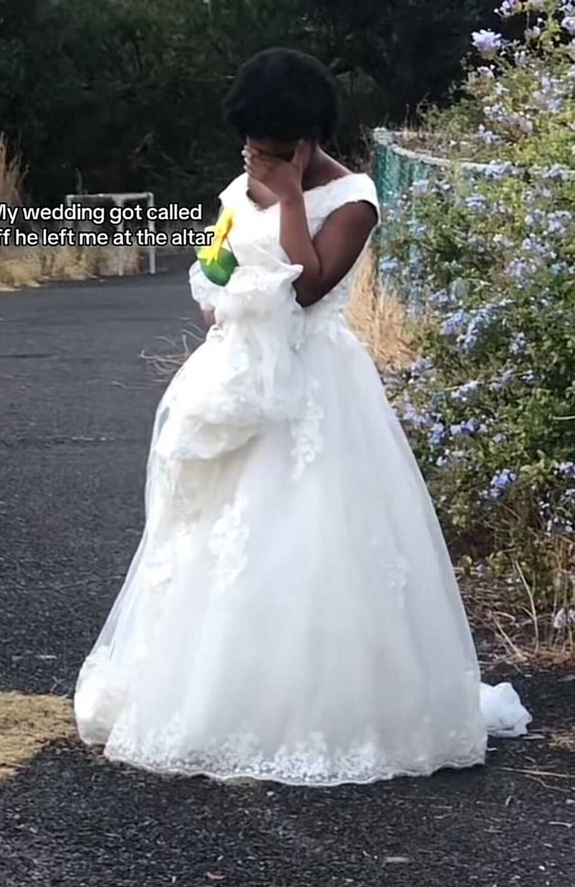 A South African bride revealed how her long-time partner left her at the altar as an act of revenge. A South African bride revealed how her long-time partner left her at the altar as an act of revenge.