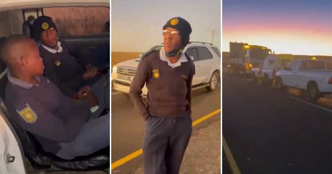 Video, Cops, Road Accident Scene, Drinking and Driving, Mzansi Video, Cops, Road Accident Scene, Drinking and Driving, Mzansi