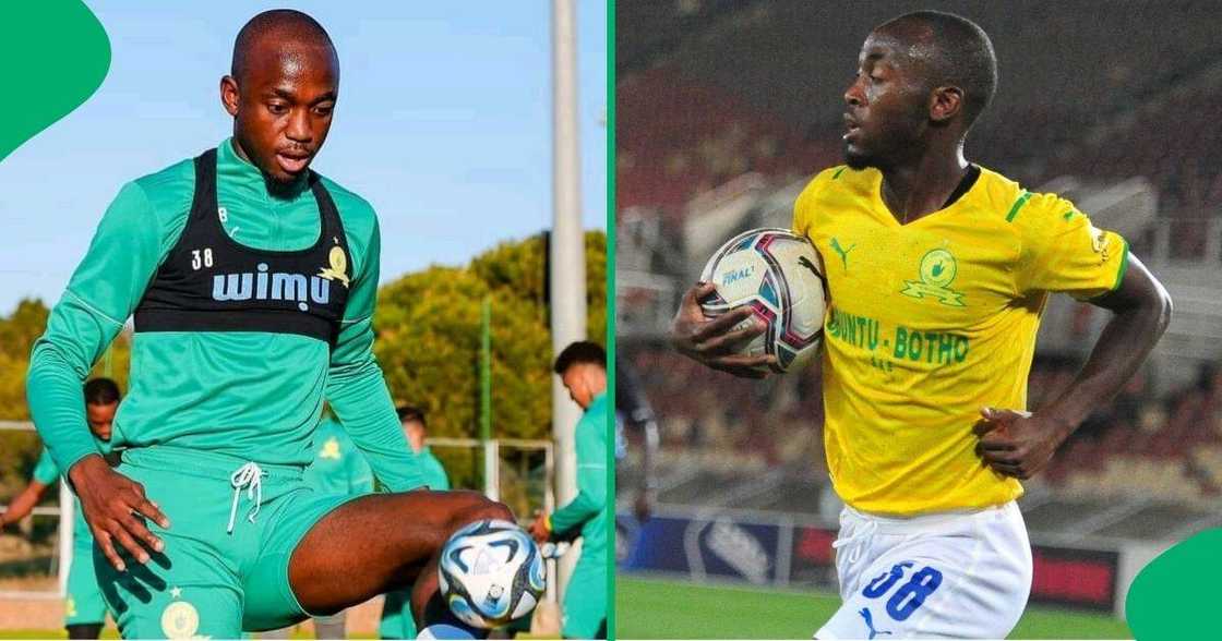 Peter Shalulile is seven goals away from a PSL record Peter Shalulile is seven goals away from a PSL record