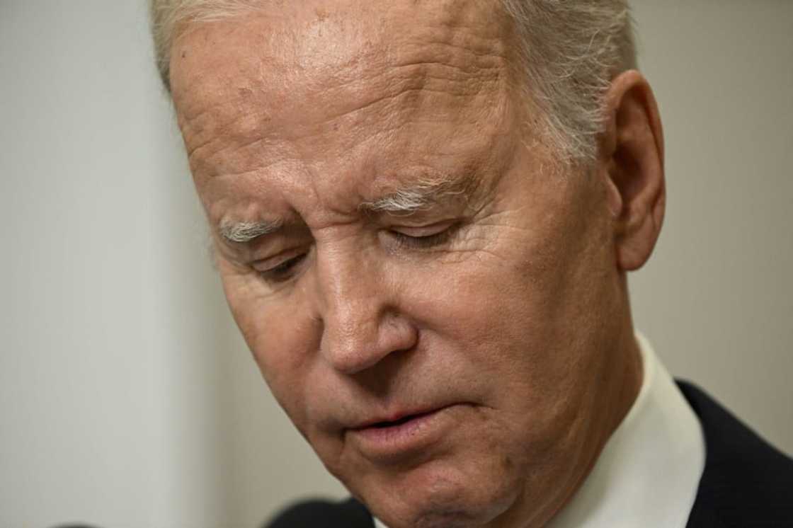 US President Joe Biden speaks in the White House on September 30, 2022 about the federal response to Hurricane Ian US President Joe Biden speaks in the White House on September 30, 2022 about the federal response to Hurricane Ian