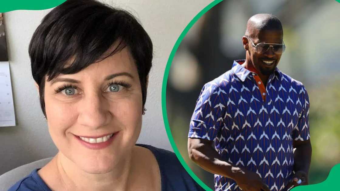 Connie Kline and jamie foxx Connie Kline and jamie foxx