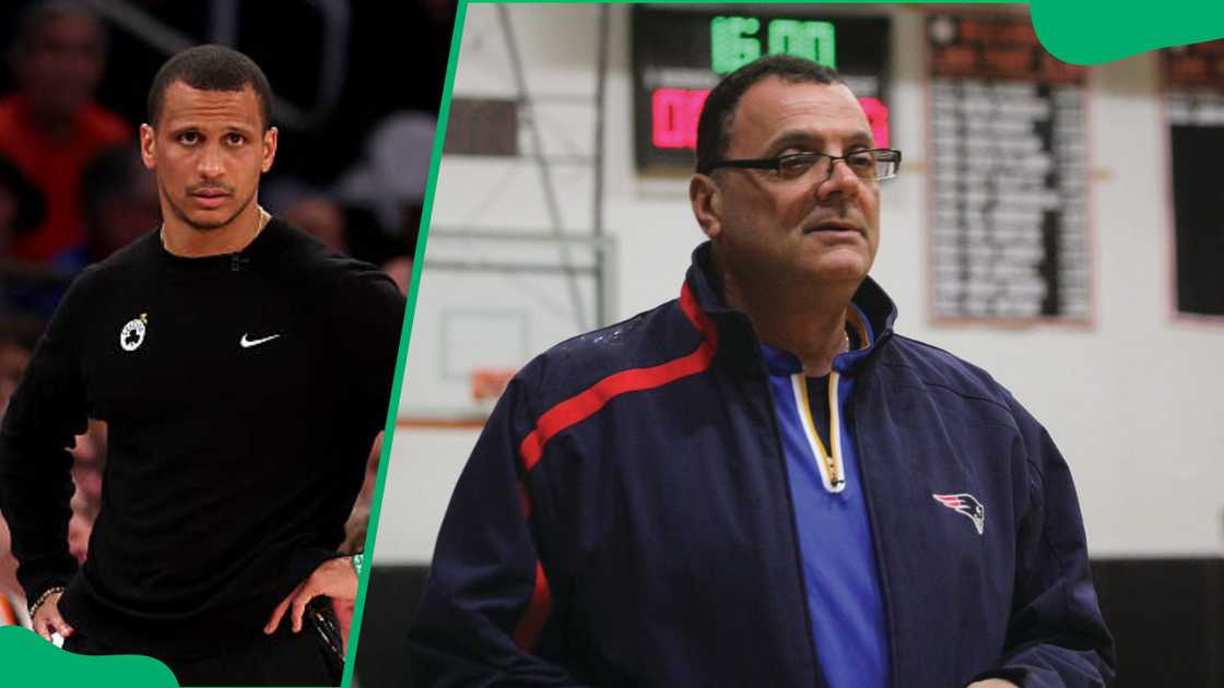 Joe Mazzulla and his father, Dan Mazzulla. Joe Mazzulla and his father, Dan Mazzulla.