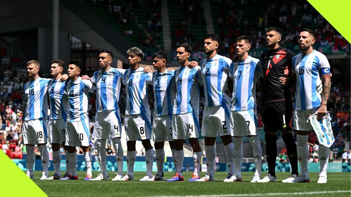Argentina's national anthem booed at Paris 2024 Olympic games. Argentina's national anthem booed at Paris 2024 Olympic games.