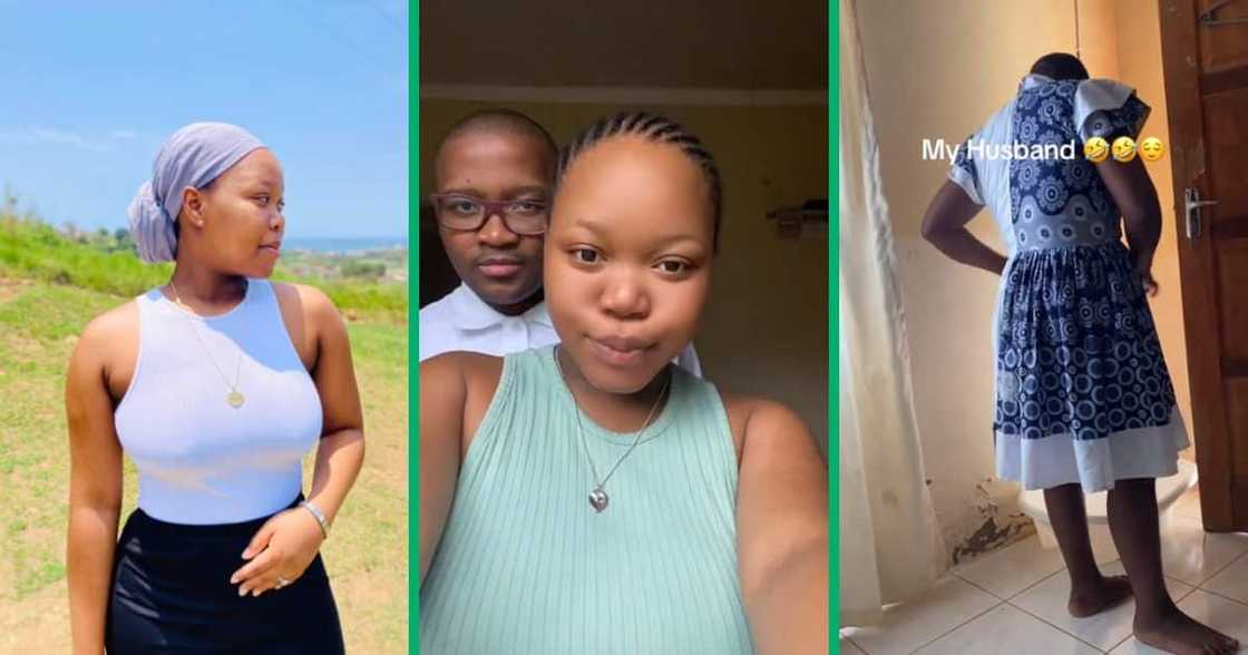 Makoti shows playful husband Makoti shows playful husband