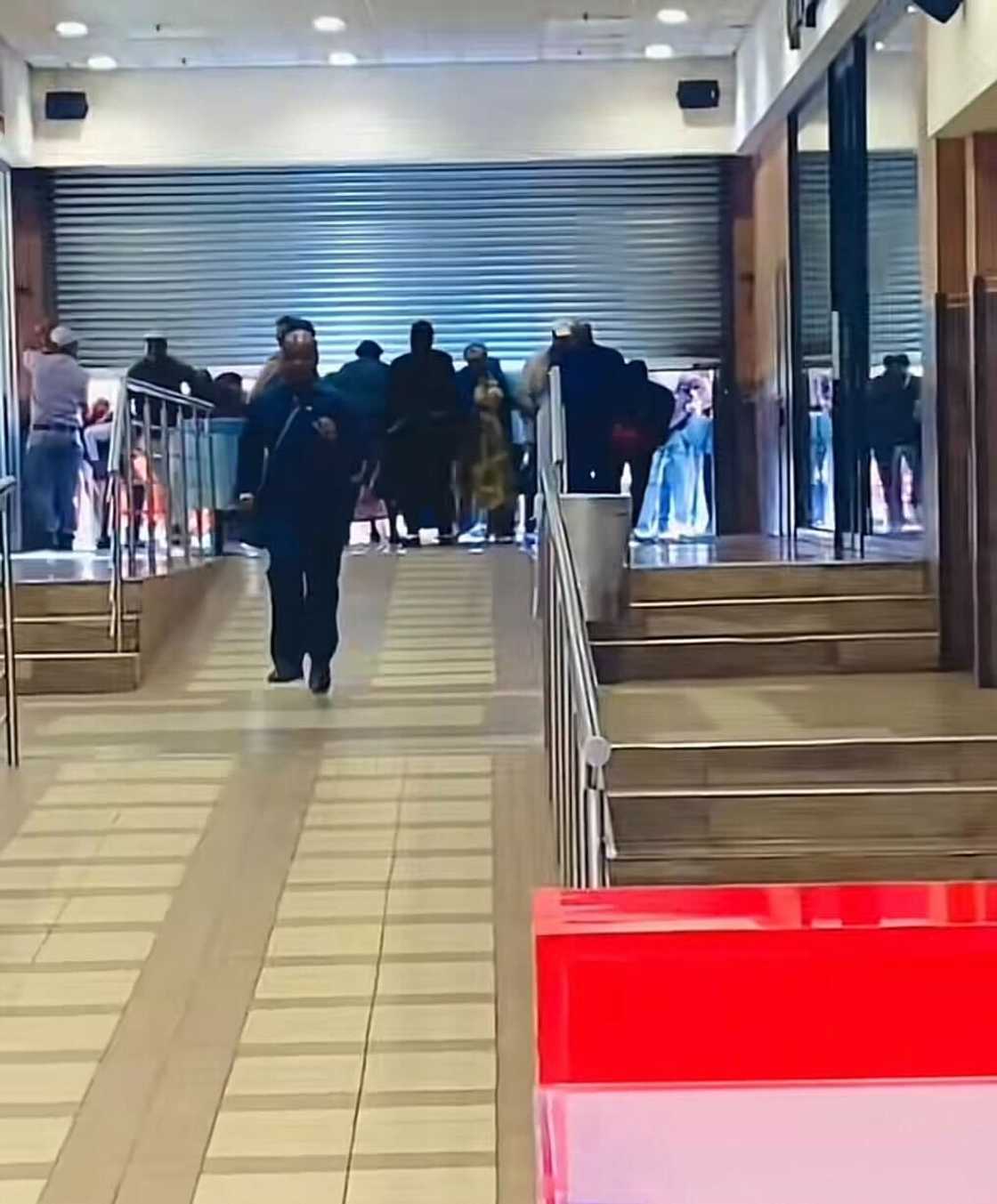 A viral TikTok video showing a group of people rushing to the SASSA line outraged South Africans.