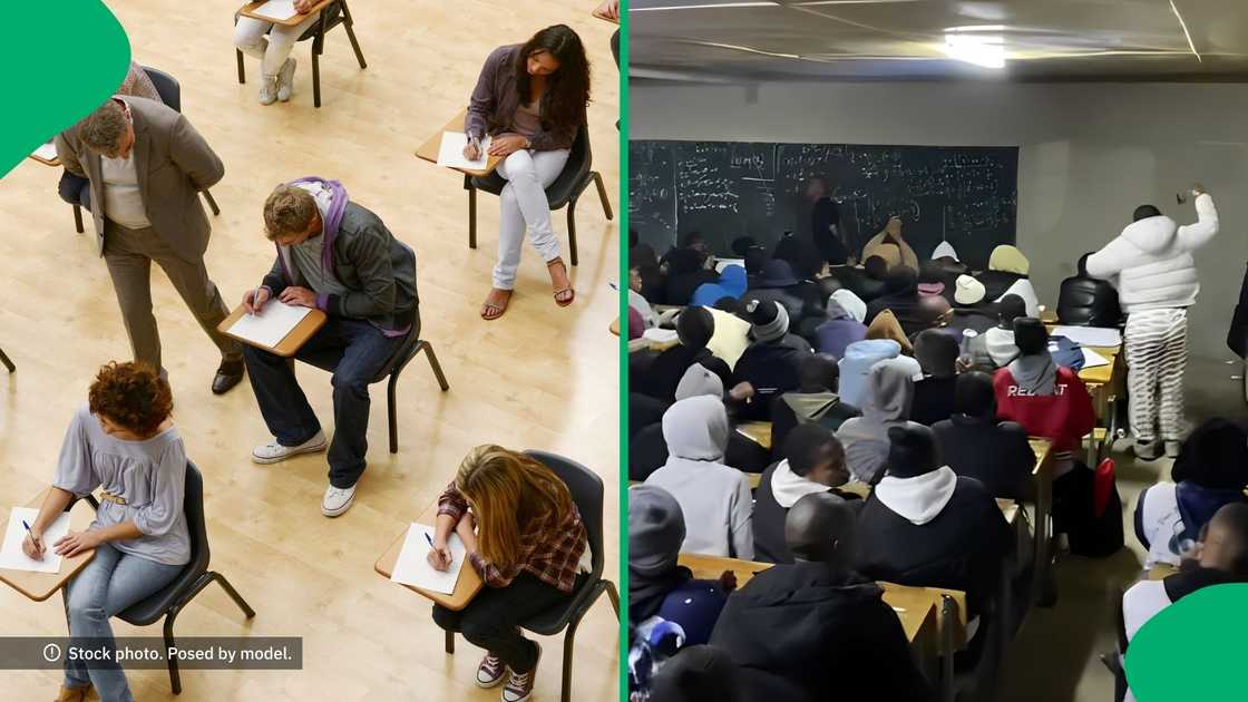 Eastern Cape pupils prepared for exams in style, leaving the internet envious.