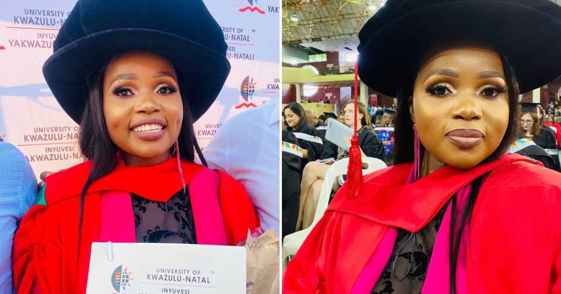 Woman from Bloemfonrein excited about bagging a whole PhD Woman from Bloemfonrein excited about bagging a whole PhD