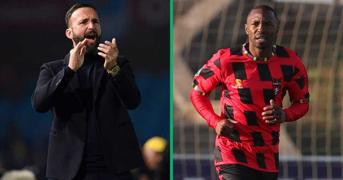 TS Galaxy star Bernard Parker backs Saed Ramovic. TS Galaxy star Bernard Parker backs Saed Ramovic.