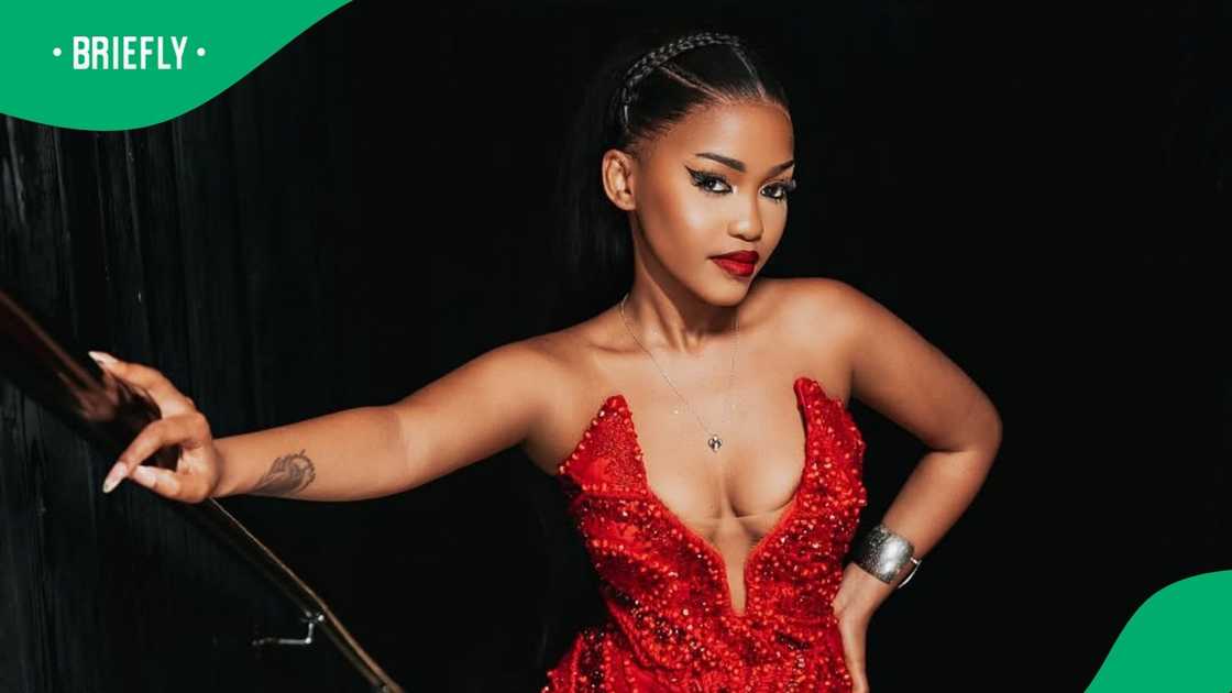 Zee Nxumalo reacts after being linked to Musa Khawula's arrest