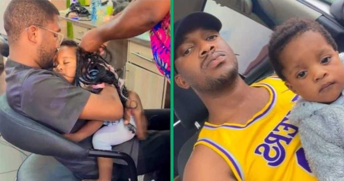 TikTok video shows doting dad TikTok video shows doting dad