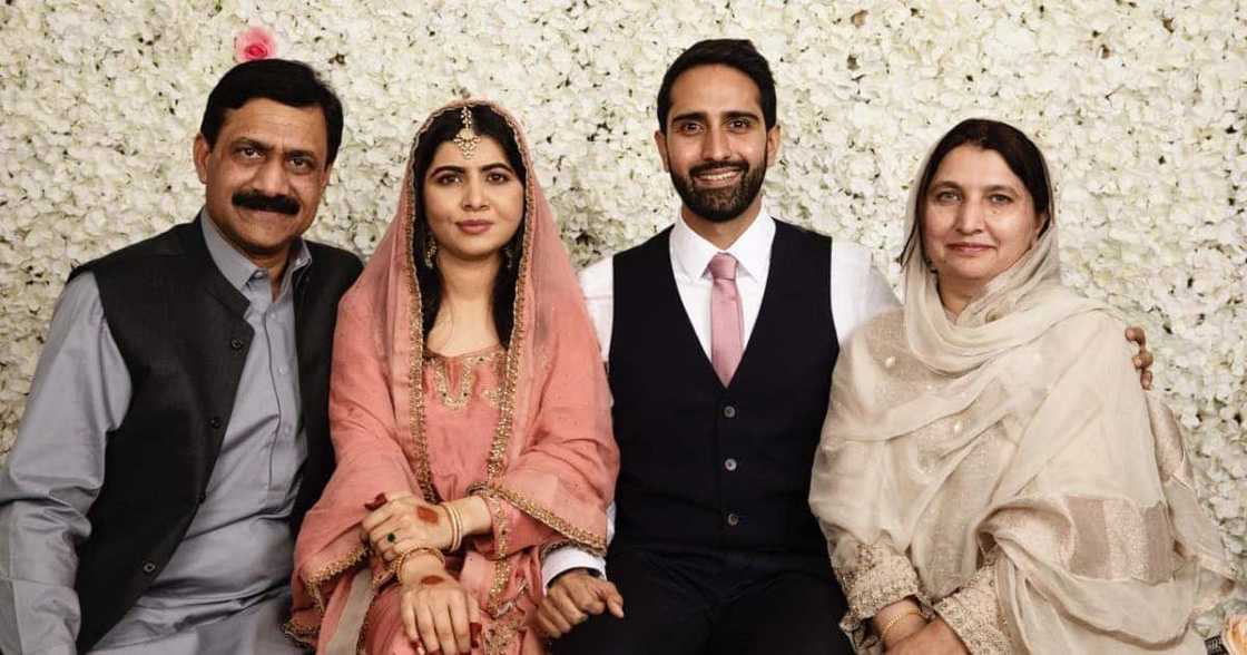 She got married in the UK. Photo: @malala. She got married in the UK. Photo: @malala.