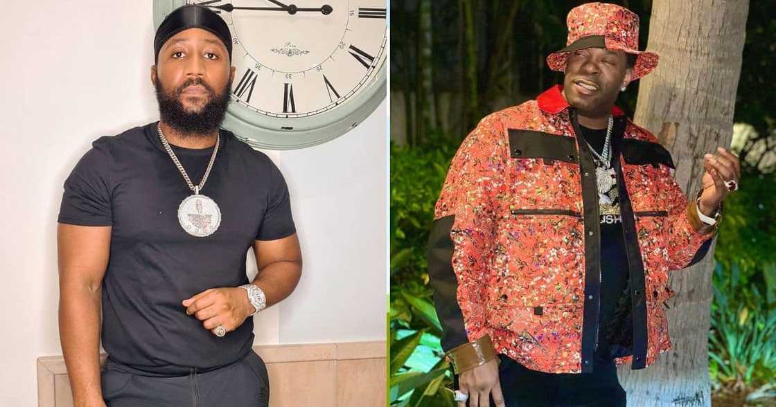 Cassper Nyovest partied with Busta Rhymes in UK