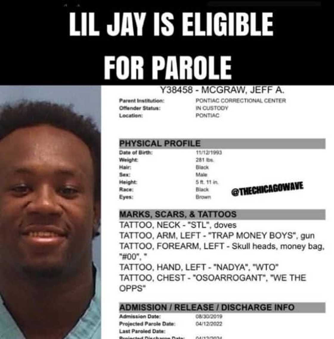 Lil Jay: biography, songs, in jail, release date, real name, worth, profiles