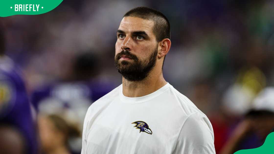 Mark Andrews of the Baltimore Ravens Mark Andrews of the Baltimore Ravens