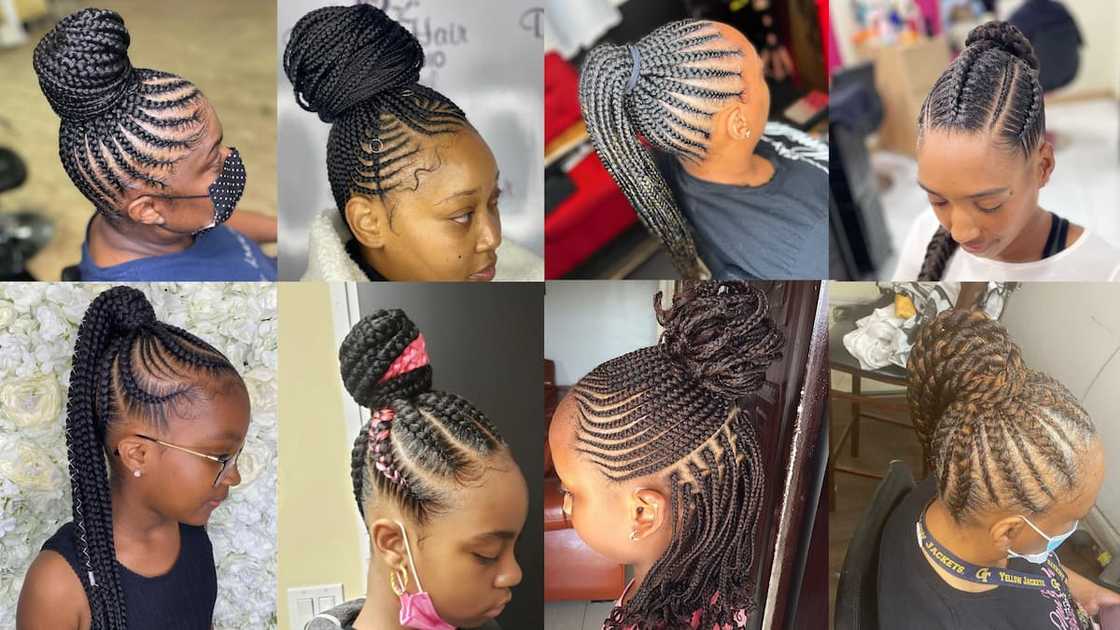 latest cornrow styles