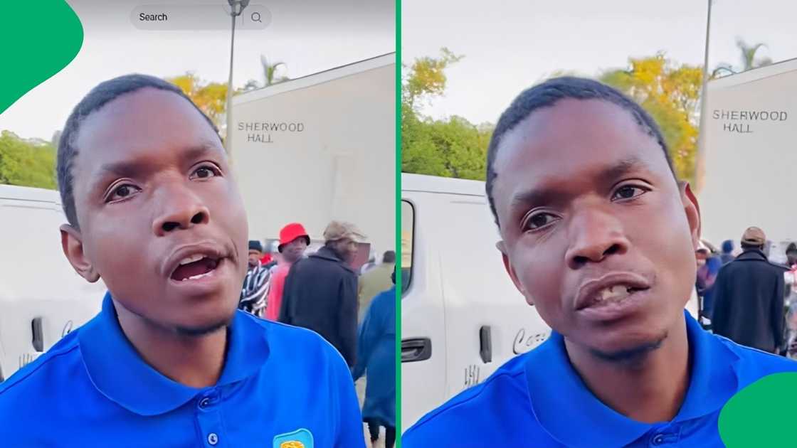 Viewers praised the man's excellent mindset and strong work ethic