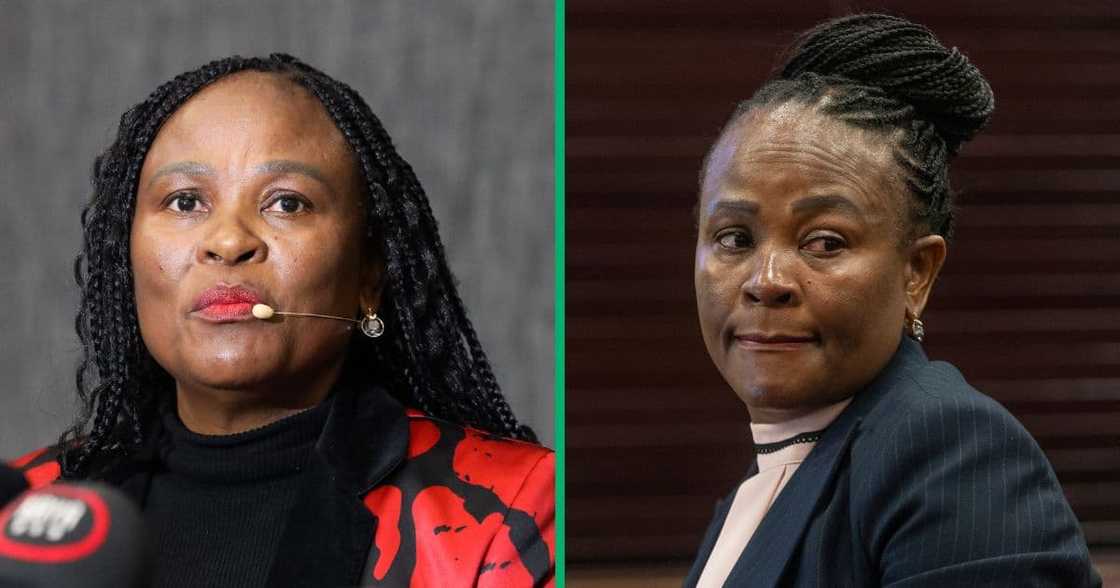 Adv. Busisiwe Mkhwebane during a media briefing at The Capital Hotel on June 13, 2023 in Sandton Adv. Busisiwe Mkhwebane during a media briefing at The Capital Hotel on June 13, 2023 in Sandton