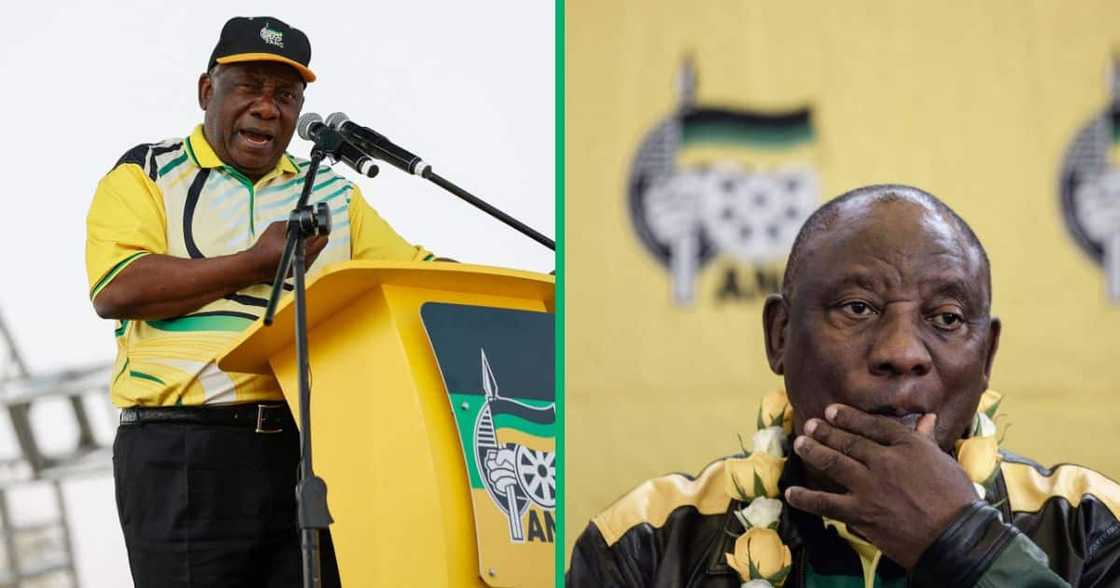 Cyril Ramaphosa went electioneering and promised a woman a job in a video Cyril Ramaphosa went electioneering and promised a woman a job in a video