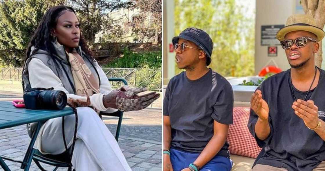 DJ Zinhle is accused of causing the Black Motion split DJ Zinhle is accused of causing the Black Motion split