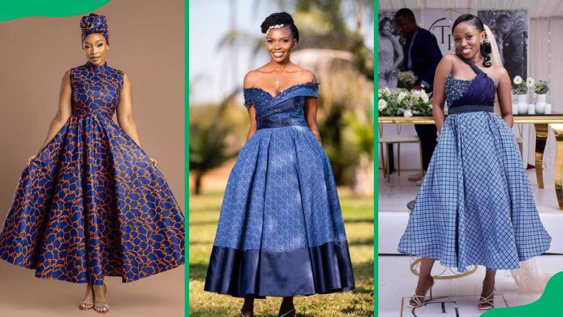 Shweshwe traditional dresses Shweshwe traditional dresses