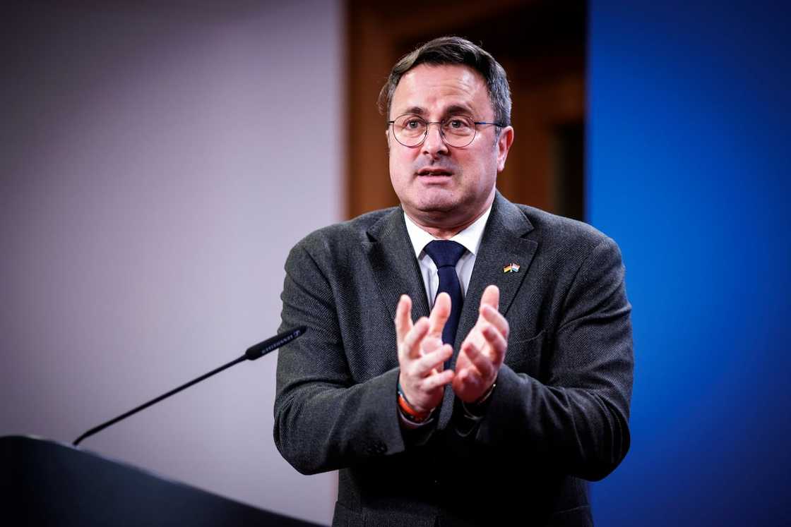 Luxembourg Minister of Foreign Affairs Xavier Bettel Luxembourg Minister of Foreign Affairs Xavier Bettel