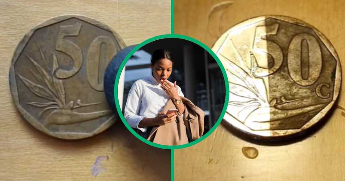 Coin, Mzansi, TikTok video, cleaning Coin, Mzansi, TikTok video, cleaning