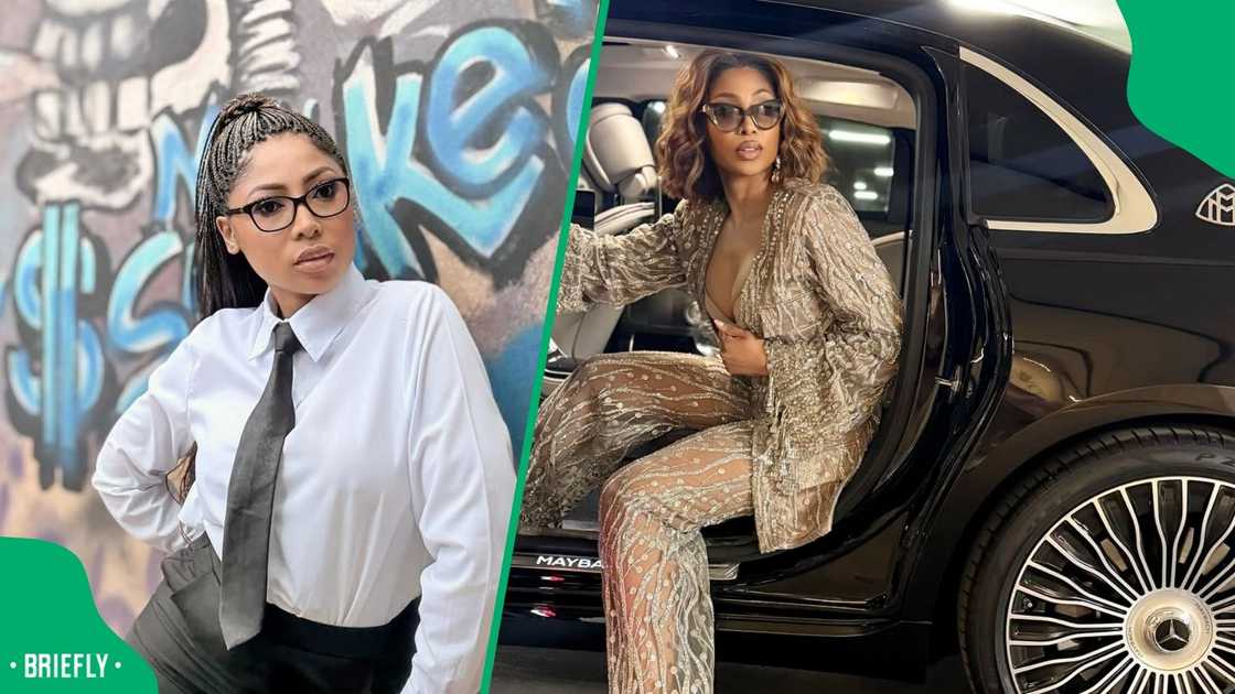 Enhle Mbali shows off dance moves in resurfaced video Enhle Mbali shows off dance moves in resurfaced video