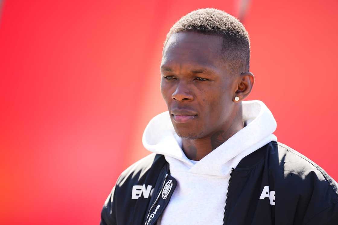 UFC Middleweight Champion Israel Adesanya. UFC Middleweight Champion Israel Adesanya.