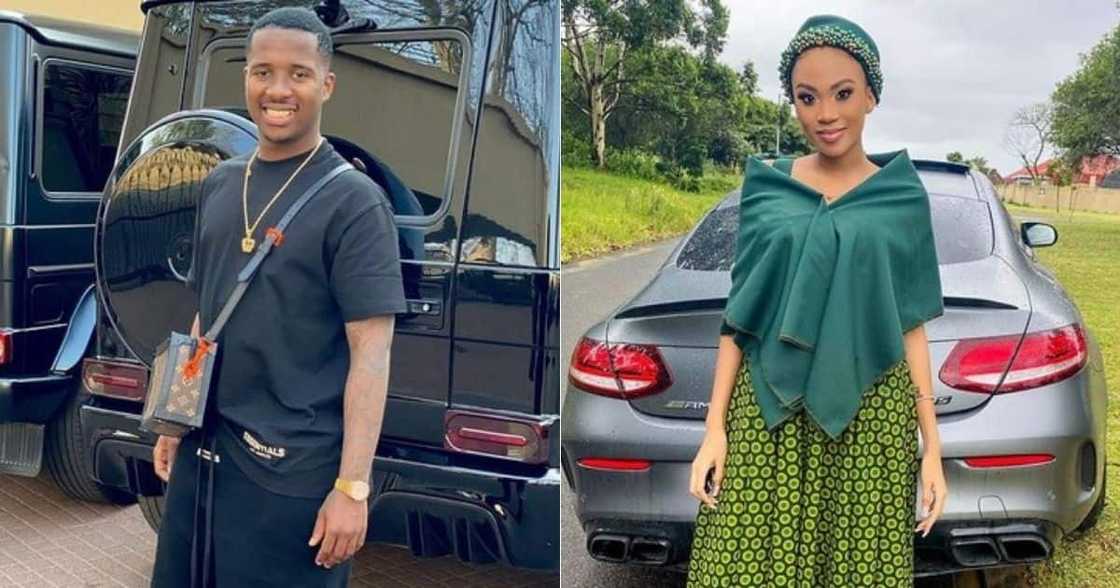 Andile Mpisane, Tamia Louw, pregnancy rumours, 'drinking' clip Andile Mpisane, Tamia Louw, pregnancy rumours, 'drinking' clip
