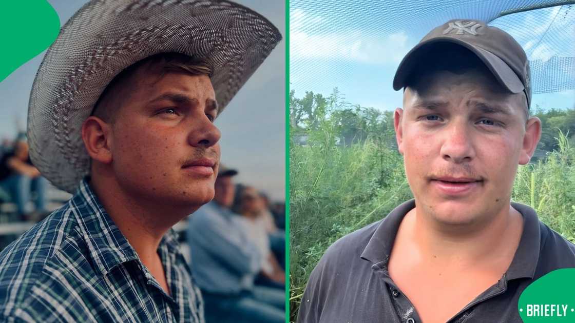 An Afrikaner farmer shared how tired he was working in America.