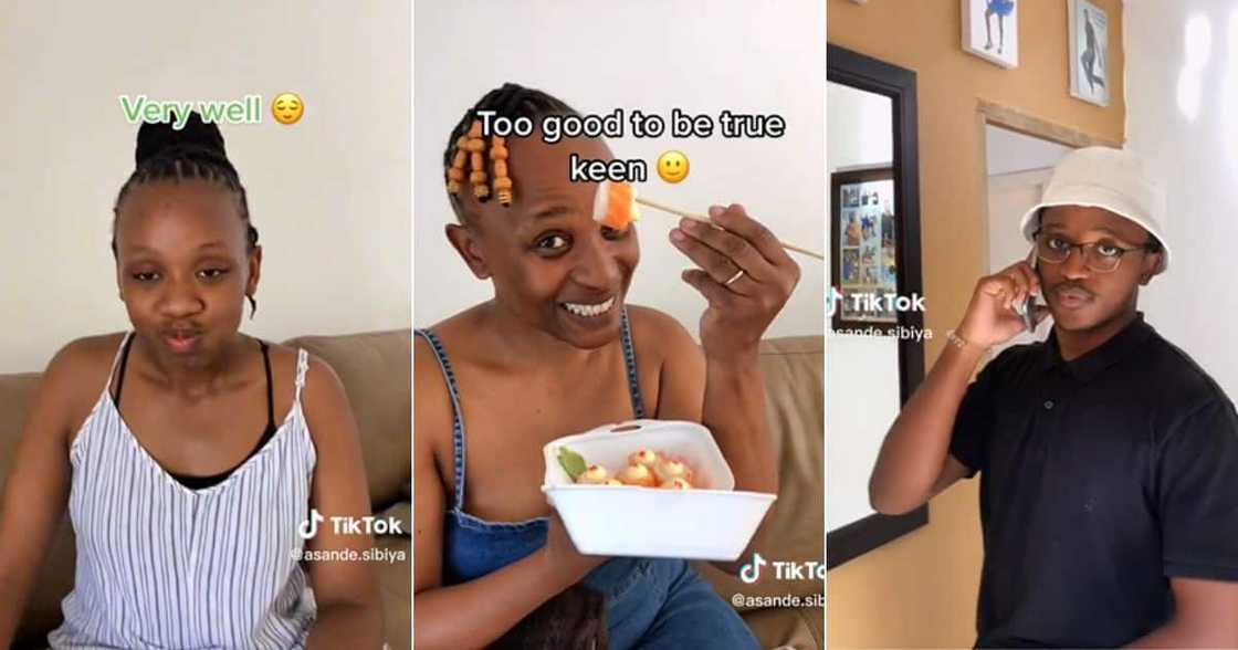 Zulu family tries sushi on TikTok Zulu family tries sushi on TikTok