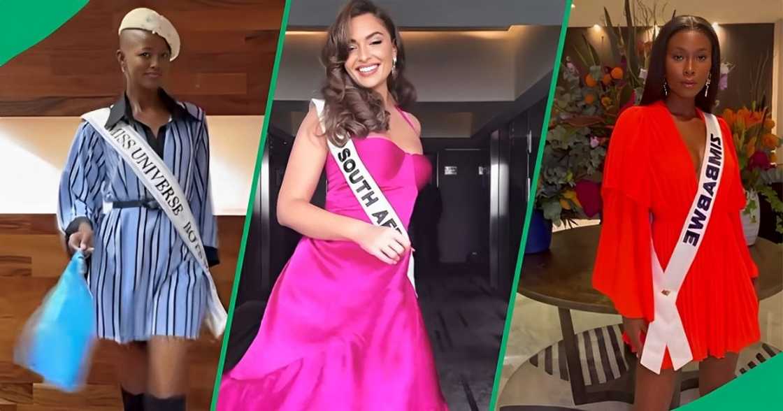 Miss Botswana, South Africa and Zimbabwe turned heads Miss Botswana, South Africa and Zimbabwe turned heads