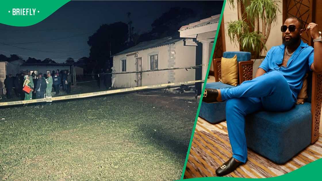 Cassper reacted to the massacre. Cassper reacted to the massacre.