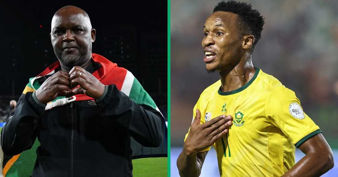 Pitso Mosimane was full of praise for Themba Zwane Pitso Mosimane was full of praise for Themba Zwane
