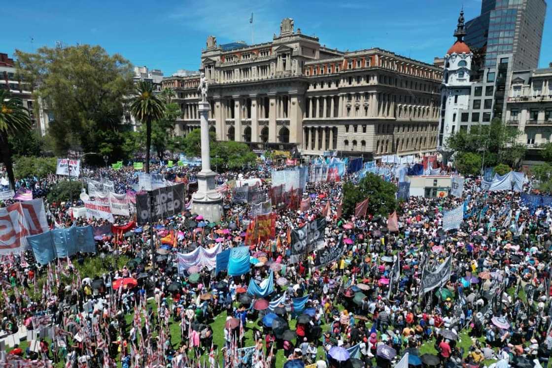 President Javier Milei’s 'mega-decree' has given rise to street protests President Javier Milei’s 'mega-decree' has given rise to street protests