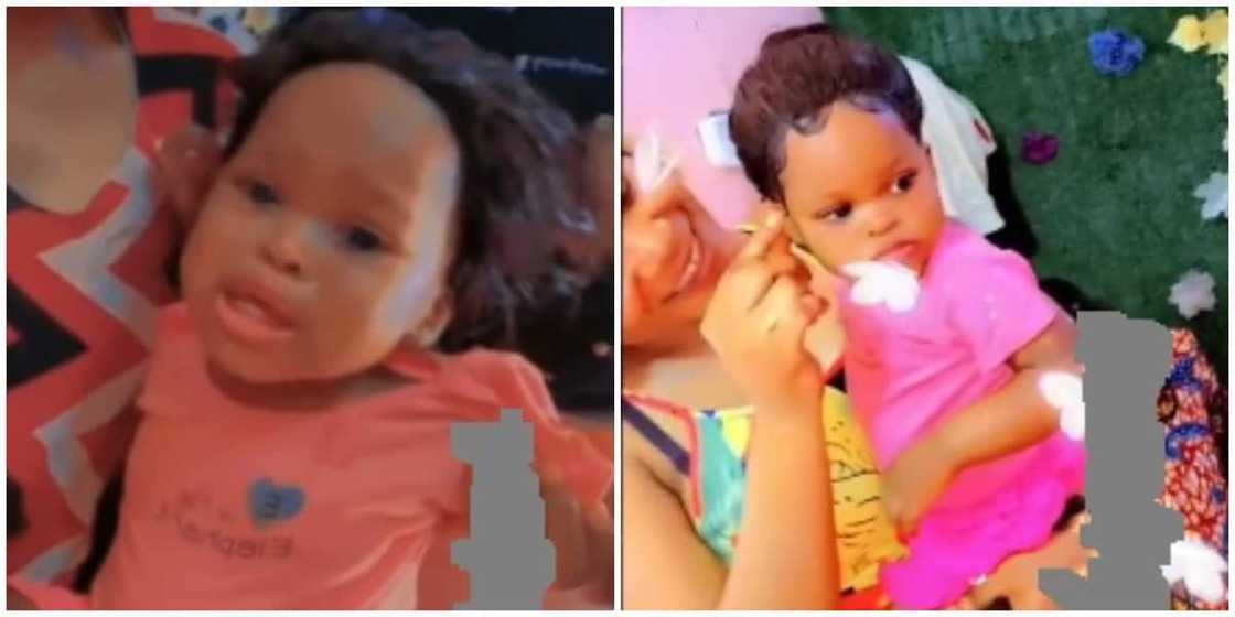 Baby, little girl, lace wig, lace frontal wig, weave, child with wig, trending news, viral news Baby, little girl, lace wig, lace frontal wig, weave, child with wig, trending news, viral news