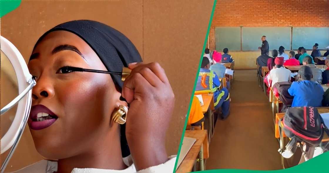 A young teacher vlogged her day A young teacher vlogged her day