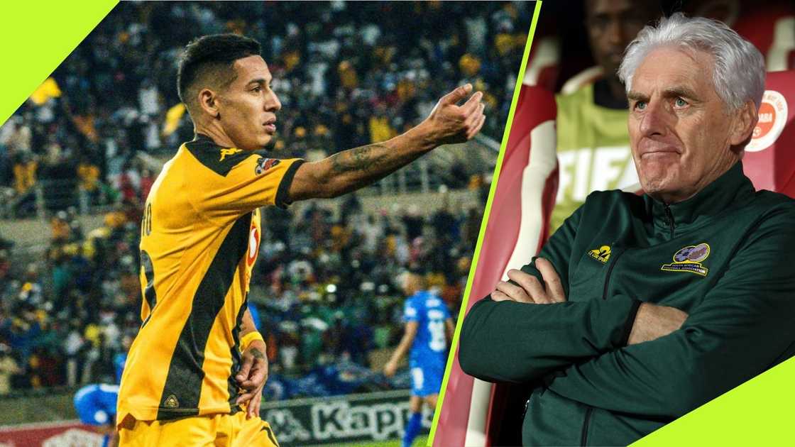 Gaston Sirino is not in Bafana Bafana coach Hugo Broos' plans.