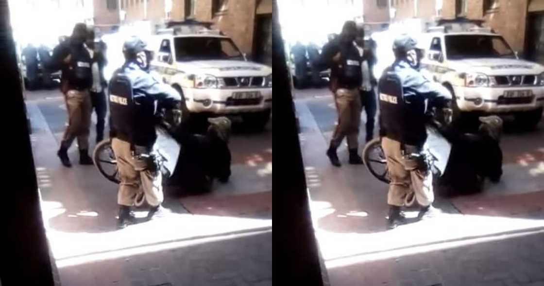 Two metro cops have been suspended pending an investigation. Two metro cops have been suspended pending an investigation.