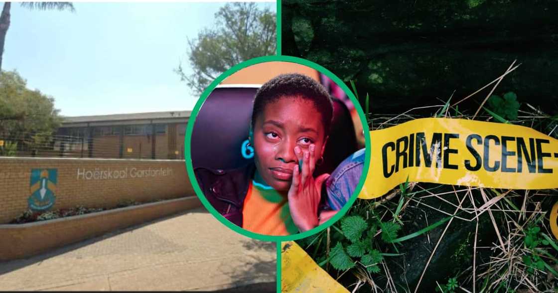 The body of a Grade 10 pupil was discovered on a rugby field at Hoërskool Garsfontein in Pretoria The body of a Grade 10 pupil was discovered on a rugby field at Hoërskool Garsfontein in Pretoria