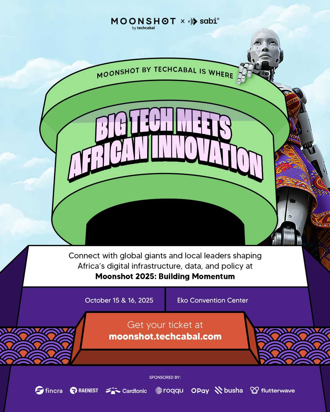 TechCabal announces return of Moonshot conference to Lagos in October 2025. TechCabal announces return of Moonshot conference to Lagos in October 2025.