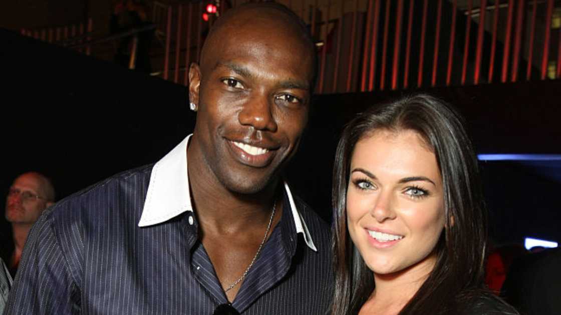 Terrell Owens and Serinda Swan